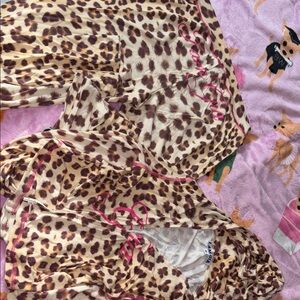 I.AM.GIA Leopard Print Jacket with Pink Accents